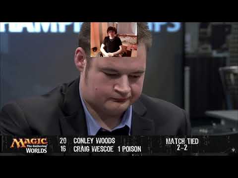 MTG Worlds 2011 Top 8 Conley Woods vs Craig Wescoe Review