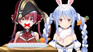ホロドリ大会に向けて with喋れないマリン【ホロライブ/兎田ぺこら】