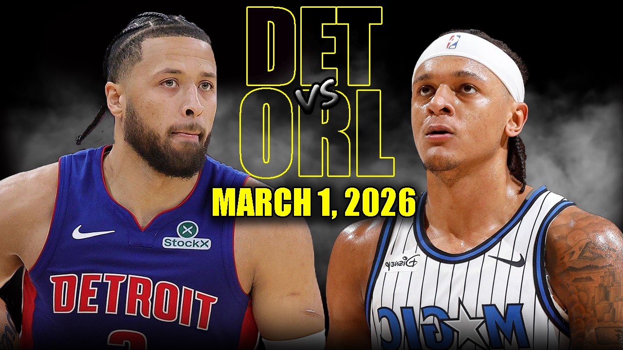 3월02일 디트로이트 올랜도 NBA 하이라이트