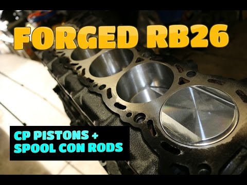 Forged RB26 │Installing Pistons & Rods◄►Part 4 (final)