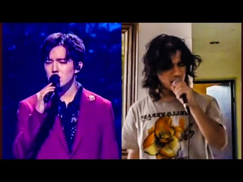Joven imita a Dimash / Comparación by Leo