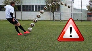 Cristiano Ronaldo Longshot Top Spin Tutorial | How to shoot a Dip / Dipping Ball