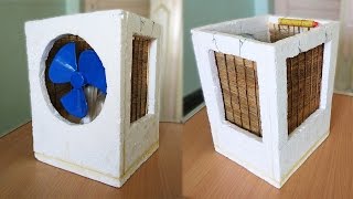 How to Make an Air Cooler at Home - Best out of waste