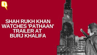 Shah Rukh Khan's 'Pathaan' Trailer Lights Up Burj Khalifa | The Quint