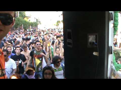 OFFLABEL TRIBE @ CanaPisa 2010 Street Parade ANTIPRO 29 05 2010 (Italy) TONY VALLINI LIVE