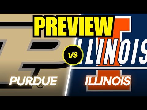 Purdue vs. Illinois Game Preview And Predictions!