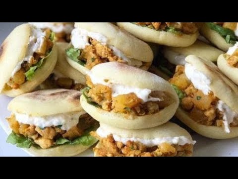 PANE ARABO RIPIENO CON POLLO E FUNGHI DA PROVARE #PANE_ARABO_RIPIENO_CON_POLLO_E_FUNGHI