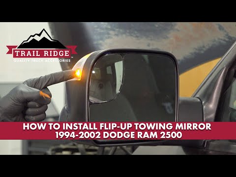 How to Install Flip-Up Towing Mirrors with Lights 1994-2002 Dodge Ram 2500