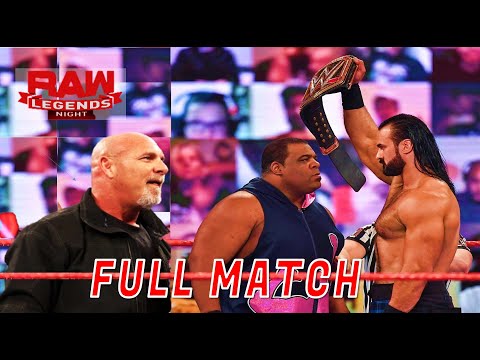 Drew McIntyre vs Keith Lee WWE Championship Match, Goldberg challenges McIntyre.