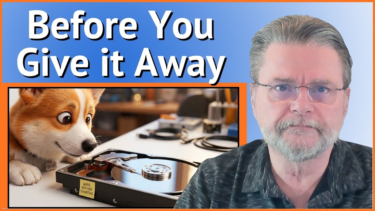 How Should I Wipe My Windows Hard Drive Before Giving It Away?