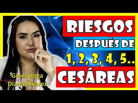 How many caesarean sections can you have? What are the risks?, by gynecologist Diana Alvarez