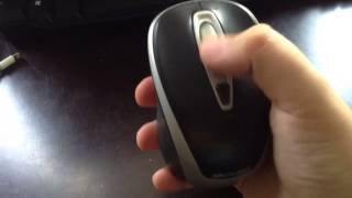 Microsoft Wireless Mobile Mouse 3000 - відео 1