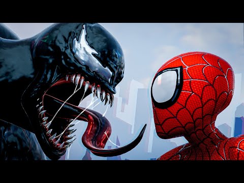 Spider-Man vs Venom Animated CGI Short Film