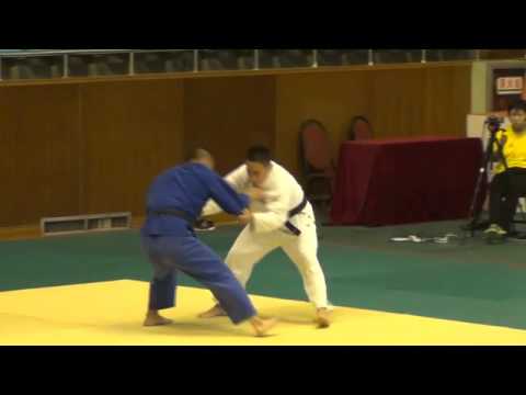 2012道馆杯 全国柔道俱乐部个人锦标赛 Li Yang 李杨 side way drop seio nage - Match 3