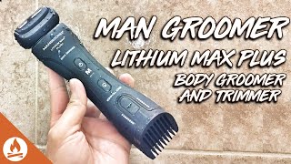 MANGROOMER Lithium MAX Plus Rechargeable Body Groomer and Trimmer.