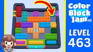 Solution du Niveau 463 de Color Block Jam