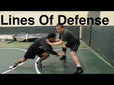 Lines Of Takedown Defense: Basic Wrestling and BJJ Moves and Technique For Beginners