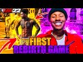 Played My FIRST GAME With My REBIRTH BUILD On NBA 2K22! BEST BUILD 2K22!