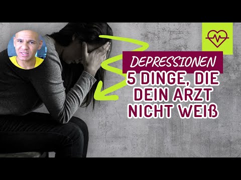 DEPRESSIONEN. 5 Dinge, die dein Arzt NICHT WEIß. Coach Cecil