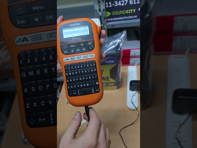 Vídeo relacionado con Brother PTE110VP. Rotuladora electrónica portátil Profesional para electricistas e instaladores