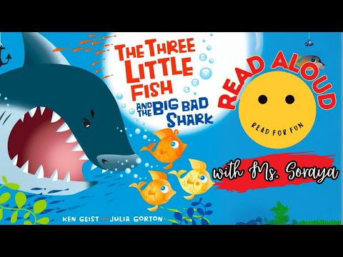 Read Aloud for Kids | The Three Little Fish and the Big Bad Shark | Fairytale Spin-off |Read For Fun