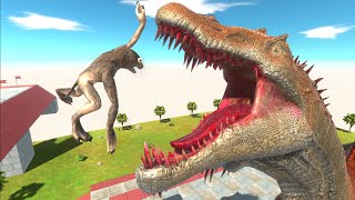 Monster Spinosaurus swallows everything – Animal Revolt Battle Simulator