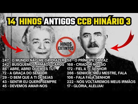 14 HINOS ANTIGOS | HINÁRIO 3 CCB