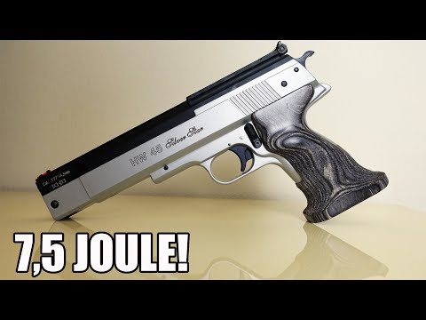 The most powerful AIR PISTOL! | Unboxing and test firing of the Weihrauch HW 45