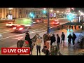 LIVE Nevskiy avenue St. Petersburg Russia, Gostiny Dvor. Невский пр. Санкт-Петербург, Гостиный двор