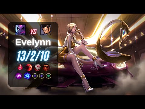 Evelynn Jungle vs Xin Zhao - EUW LoL Challenger 13.4