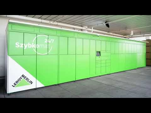 Szybkomat Leroy Merlin - one of the largest click & collect stores in Poland