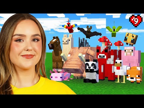 Ich habe in Minecraft einen Zoo gebaut :)