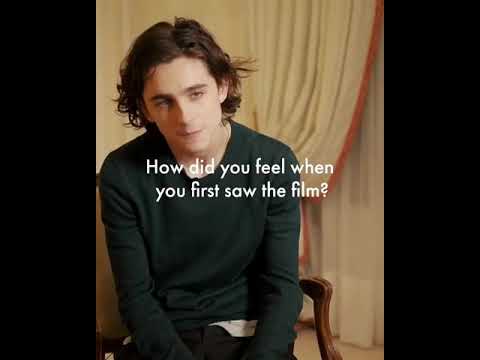 What did Timothée Chalamet learn about love and heartbreak in "Call Me by Your Name"?
