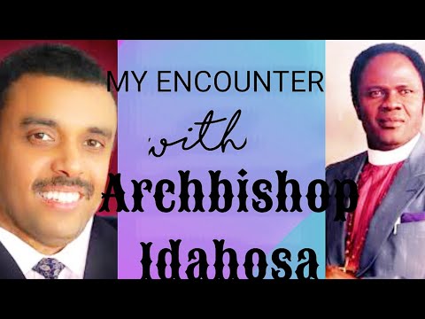 My Encounter with Archbishop Benson Idahosa and how he blessed me. #uebertangel #bennyhinn