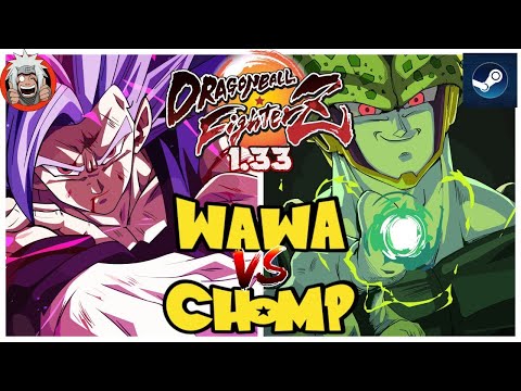 DBFZ Wawa vs Chomp (GogetaSS4, GokuSSJ,Gohan) vs (Jiren, A18, Cell)