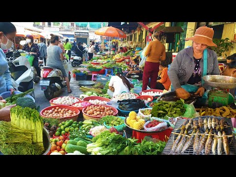 Cambodian Routine Food & Lifestyle @ PC Market , Breakfast, Lunch, & More