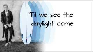 Surfboard - Cody Simpson + Lyrics on screen