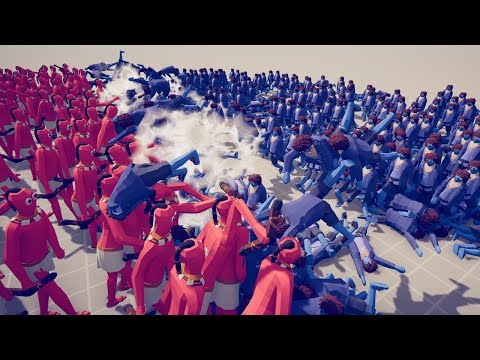 EGYPT Secret Unit Army vs 500 Halflings Army TABS Totally Accurate Battle Simulator