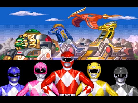 Mighty Morphin Power Rangers: The Fighting Edition (SNES) Playthrough - NintendoComplete
