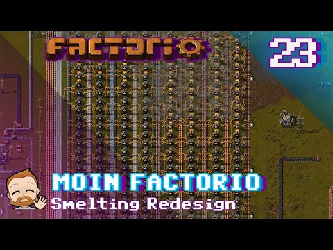 Moin Factorio 🏭 - #23 Smelting Redesign