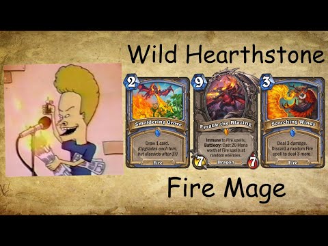 Wild[Hearthstone] -  Fire Mage - Embers of the World Tree