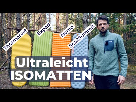 Ultraleichte Isomatten - Die 4 BESTEN im Vergleich  (Test)