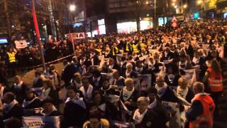 preview picture of video 'Bilbao NOW - Manifestación por los presos políticos vascos'