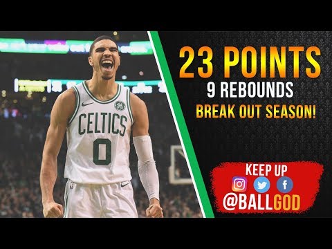 Jayson Tatum | Full Highlights: Celtics vs Sixers | 2018.10.16 | 23 Pts, 3 Assists, 9 Rebounds!