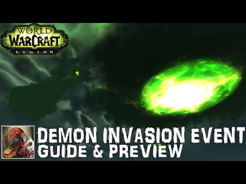 WoW Legion Demon Invasion Guide & Preview - Pre-Launch Event Information