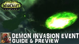 WoW Legion Demon Invasion Guide & Preview - Pre-Launch Event Information