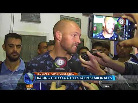 Racing y Sarmiento de Leones, a semifinales del argentino B