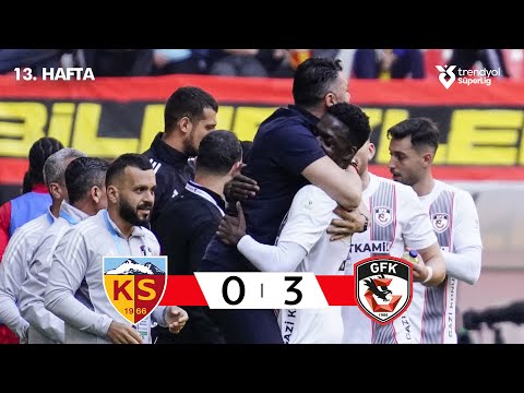 Kayserispor (0-3) Gaziantep FK - Highlights/Özet | Trendyol Süper Lig - 2025/26