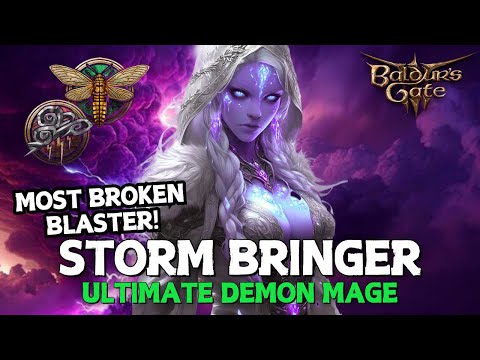 INSANELY BROKEN STORM BLASTER! Patch 8 Swarmkeeper/StormSorc BUILD in Baldur's Gate 3 // #bg3