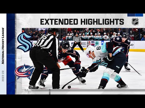 Seattle Kraken vs. Columbus Blue Jackets Mar 3, 2023 HIGHLIGHTS